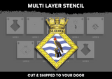 Sea Hawk Helicopter Multi Layer Stencil