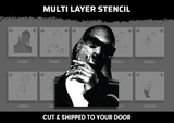 Snoop Dogg Multi Layer Stencil