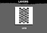 Honeycomb Pattern Stencil Files - Digital Download