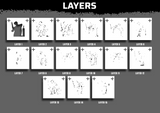 Green Ranger Stencil Files - Digital Download