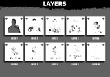 John Cena Stencil Files - Digital Download