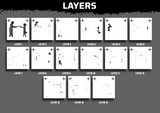 Your Name Stencil Files - Digital Download