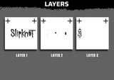 Slipknot Logo Stencil Files - Digital Download