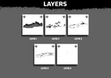 Formula E Car Multi Layer Stencil