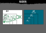 Xbox Logo Multi Layer Stencil