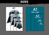 Darth Vader Multi Layer Stencil