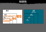 Popeyes Logo Multi Layer Stencil
