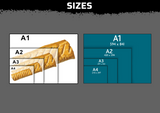 Sausage Roll Multi Layer Stencil