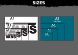 Shoe Logo Multi Layer Stencil