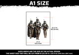 Star Wars Clone Multi Layer Stencil