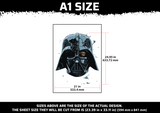 Darth Vader Multi Layer Stencil