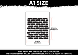 Brick 1 Multi Layer Stencil