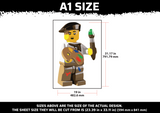 Lego Artist Multi Layer Stencil