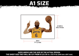 Lebron James Multi Layer Stencil