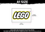 Lego Logo Multi Layer Stencil