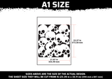 Skull 3 Multi Layer Stencil