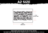 Graffiti 3 Multi Layer Stencil
