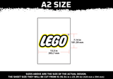 Lego Logo Multi Layer Stencil