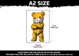 Street Bear Multi Layer Stencil