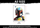 Boba Fett Multi Layer Stencil