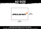 McLaren Logo Multi Layer Stencil