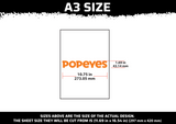 Popeyes Logo Multi Layer Stencil