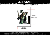 Green Ranger Multi Layer Stencil