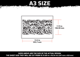 Graffiti 3 Multi Layer Stencil