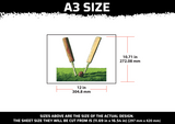 Cricket Bats Multi Layer Stencil