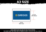 Greggs Logo Multi Layer Stencil