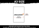 McLaren Logo Multi Layer Stencil