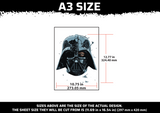 Darth Vader Multi Layer Stencil