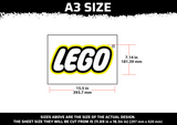 Lego Logo Multi Layer Stencil