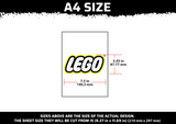Lego Logo Multi Layer Stencil
