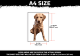 Timothy's Golden Retriever Multi Layer Stencil