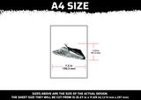 Star Wars Ship Multi Layer Stencil