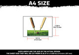 Cricket Bats Multi Layer Stencil