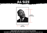 Martin Luther King Multi Layer Stencil