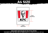 KFC Logo Multi Layer Stencil