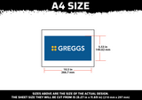 Greggs Logo Multi Layer Stencil