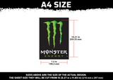 Monster Energy Logo Multi Layer Stencil