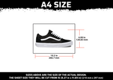 Shoe Multi Layer Stencil