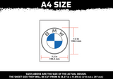 BMW Logo Multi Layer Stencil