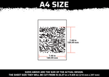 Graffiti 2 Multi Layer Stencil
