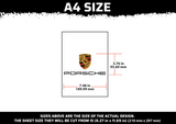 Porsche Logo Multi Layer Stencil