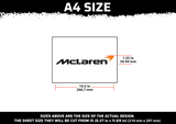 McLaren Logo Multi Layer Stencil