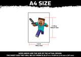 Minecraft Dave Multi Layer Stencil