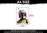 Boba Fett Multi Layer Stencil