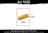 Sausage Roll Multi Layer Stencil