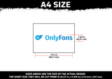 Only Fans Logo Multi Layer Stencil